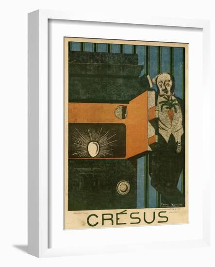 WWI, Miser and Egg-Pierre Legrain-Framed Art Print