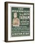 Wwi Poster for Lecture-Ruth Farnam-Framed Giclee Print