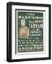 Wwi Poster for Lecture-Ruth Farnam-Framed Giclee Print