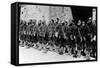 WWI, U.S. Marines, Gas Mask, 1918-Science Source-Framed Stretched Canvas