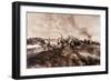 WWI, Uhlans Attack Convoy-null-Framed Art Print