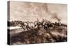 WWI, Uhlans Attack Convoy-null-Stretched Canvas