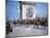 WWI Victory Parade Passing Through the Arc De Triomphe Led by French Marshals Joffre and Foch-Francois Flameng-Mounted Giclee Print