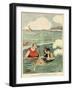 WWI-Cheval La Baionnette-Framed Art Print