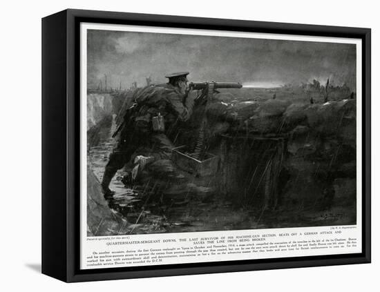 WWI-null-Framed Stretched Canvas