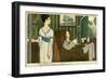 WWI-Paul Iribe-Framed Art Print