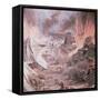 WWII (1939-1945). African Campaign, German Aircraft Bomb English Camp (1940)-Prisma Archivo-Framed Stretched Canvas