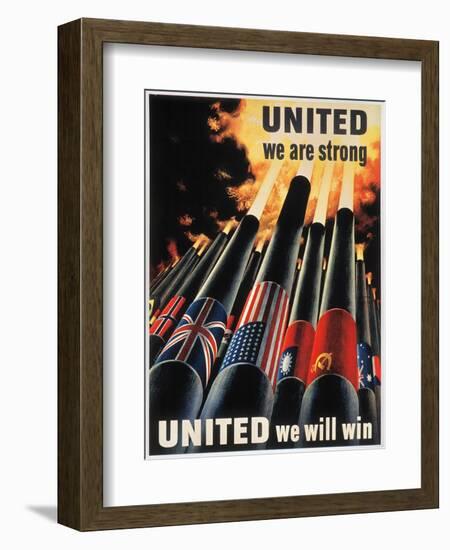 WWII: Allied Victory-null-Framed Giclee Print