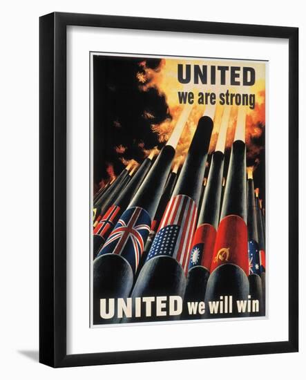 WWII: Allied Victory-null-Framed Giclee Print