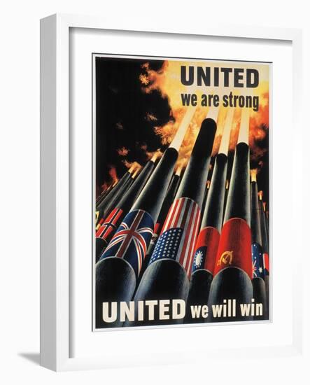 WWII: Allied Victory-null-Framed Giclee Print