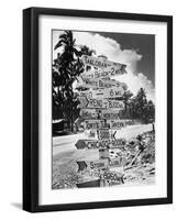 WWII Asia Philippine Islands Leyte U.S. Misc.-null-Framed Photographic Print