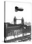 WWII Barrage Balloon London-null-Stretched Canvas