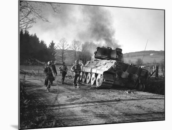 WWII Battle of the Bulge-Peter J. Carroll-Mounted Photographic Print