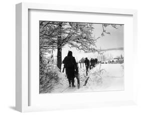 WWII Battle of the Bulge-null-Framed Photographic Print