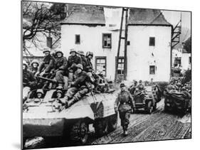 WWII Battle of the Bulge-null-Mounted Photographic Print