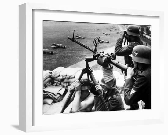 WWII Berlin Air Defences-null-Framed Premium Photographic Print