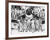 WWII Boyington and Black Sheep Crew 1944-null-Framed Photographic Print