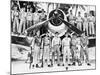 WWII Boyington and Black Sheep Crew 1944-null-Mounted Photographic Print