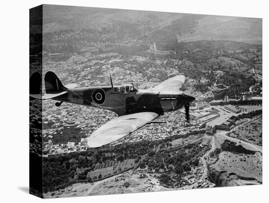 WWII British RAF Spitfire-null-Stretched Canvas