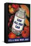 WWII: 'Can All You Can'-null-Framed Stretched Canvas