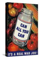 WWII: 'Can All You Can'-null-Stretched Canvas