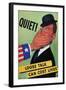 WWII: Careless Talk Poster-null-Framed Giclee Print