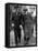 WWII Churchill Eisenhower-null-Framed Stretched Canvas