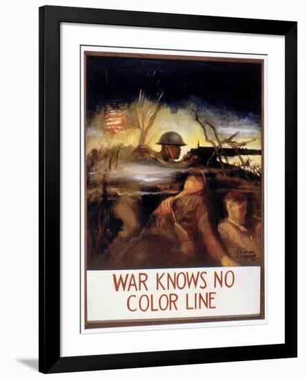 WWII: Color Line Poster-E. Simms Campbell-Framed Giclee Print