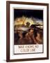 WWII: Color Line Poster-E. Simms Campbell-Framed Giclee Print