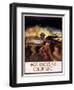 WWII: Color Line Poster-E. Simms Campbell-Framed Giclee Print