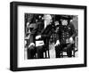 WWII Conference FDR Churchill-null-Framed Photographic Print