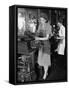 WWII England Women at Work-null-Framed Stretched Canvas