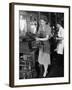 WWII England Women at Work-null-Framed Photographic Print