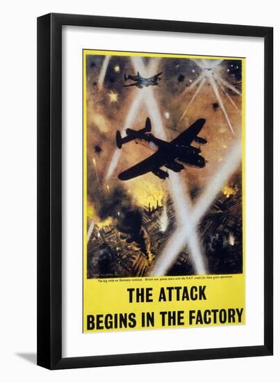 WWII: English Poster, 1944-null-Framed Giclee Print