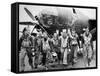 WWII Europe England U.S. Air Force Crews-null-Framed Stretched Canvas