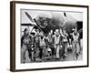 WWII Europe England U.S. Air Force Crews-null-Framed Photographic Print