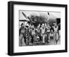 WWII Europe England U.S. Air Force Crews-null-Framed Photographic Print