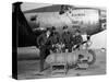 WWII Europe England U.S. Air Force Pilot Crews-HWC-Stretched Canvas
