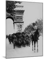 WWII Fall of Paris-null-Mounted Premium Photographic Print