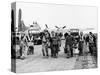 WWII Flying Fortress 1942-null-Stretched Canvas