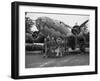 WWII Flying Fortress Crew 1942-null-Framed Premium Photographic Print