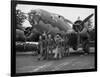 WWII Flying Fortress Crew 1942-null-Framed Photographic Print