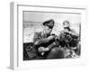 WWII Gen. Rommel Desert-null-Framed Premium Photographic Print