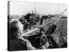 WWII German Anti Aircraft Crew-null-Stretched Canvas