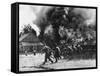 WWII German Army Russian Front-null-Framed Stretched Canvas