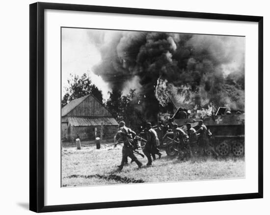 WWII German Army Russian Front-null-Framed Photographic Print