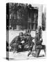 WWII German Army Takes Nikolaev-null-Stretched Canvas