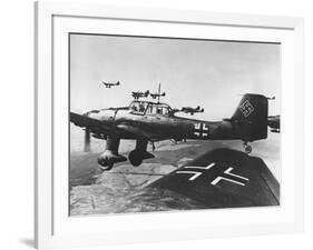 WWII German JU 87 Stuka-null-Framed Photographic Print