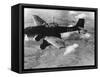 WWII German Plane Stuka-null-Framed Stretched Canvas