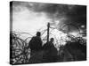 WWII German Soldier Frontline-null-Stretched Canvas